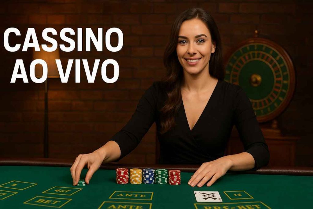 Cassino ao vivo com dealers reais transmitidos em alta qualidade