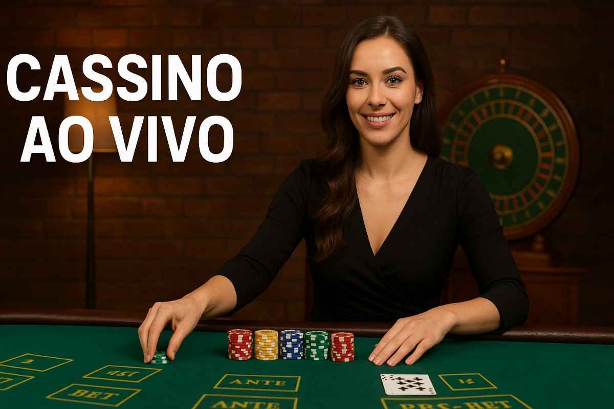 Cassino ao vivo com dealers reais transmitidos em alta qualidade
